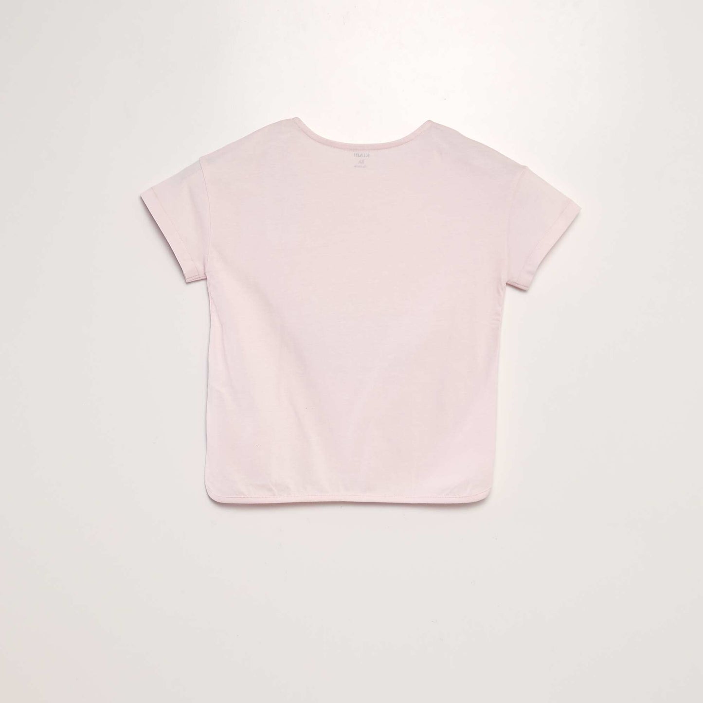 Short-sleeved printed T-shirt PINK