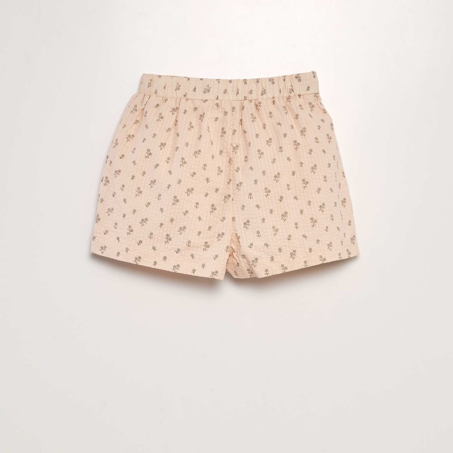 Waffle-knit skort PINK