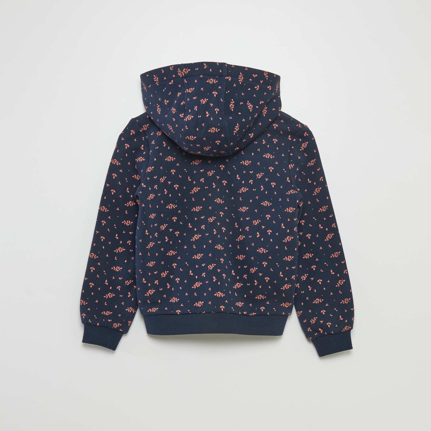 Printed hoodie BLUE