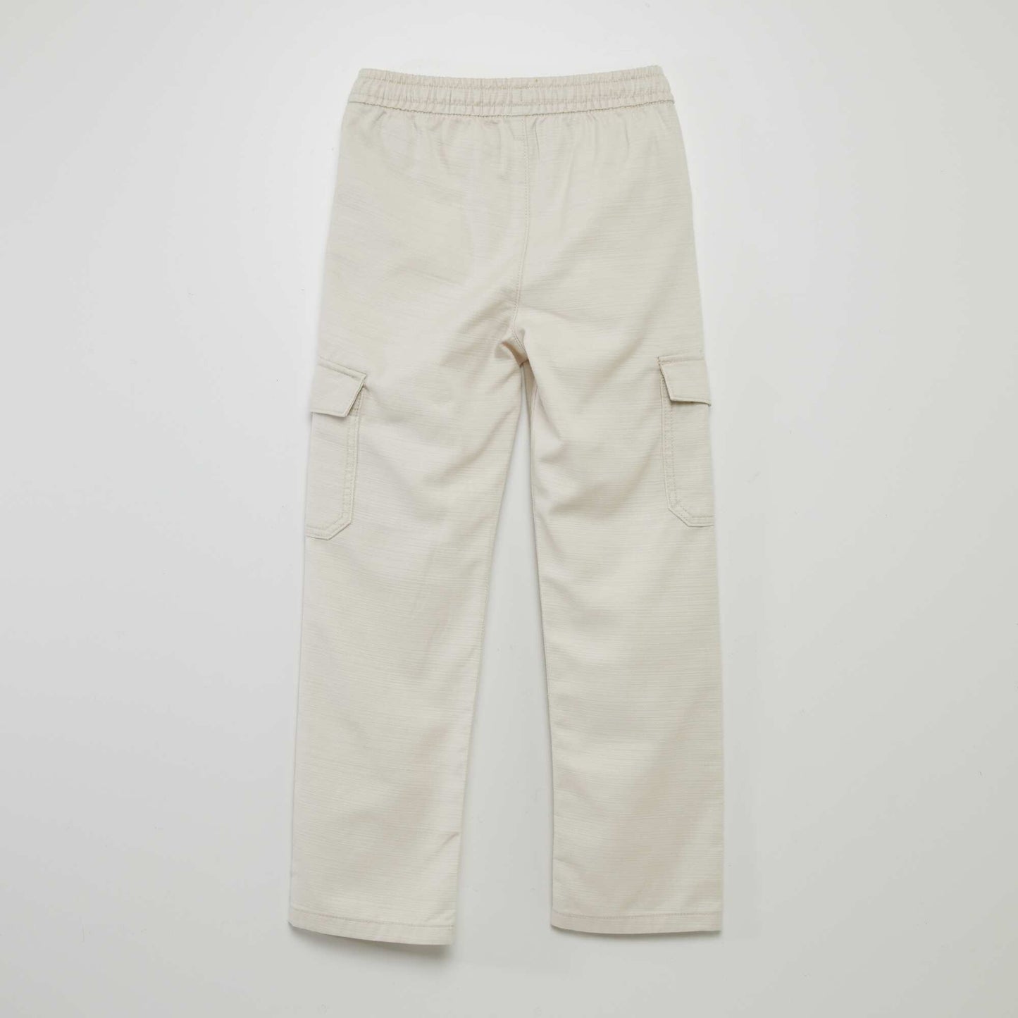 Trousers with flap pockets GREY