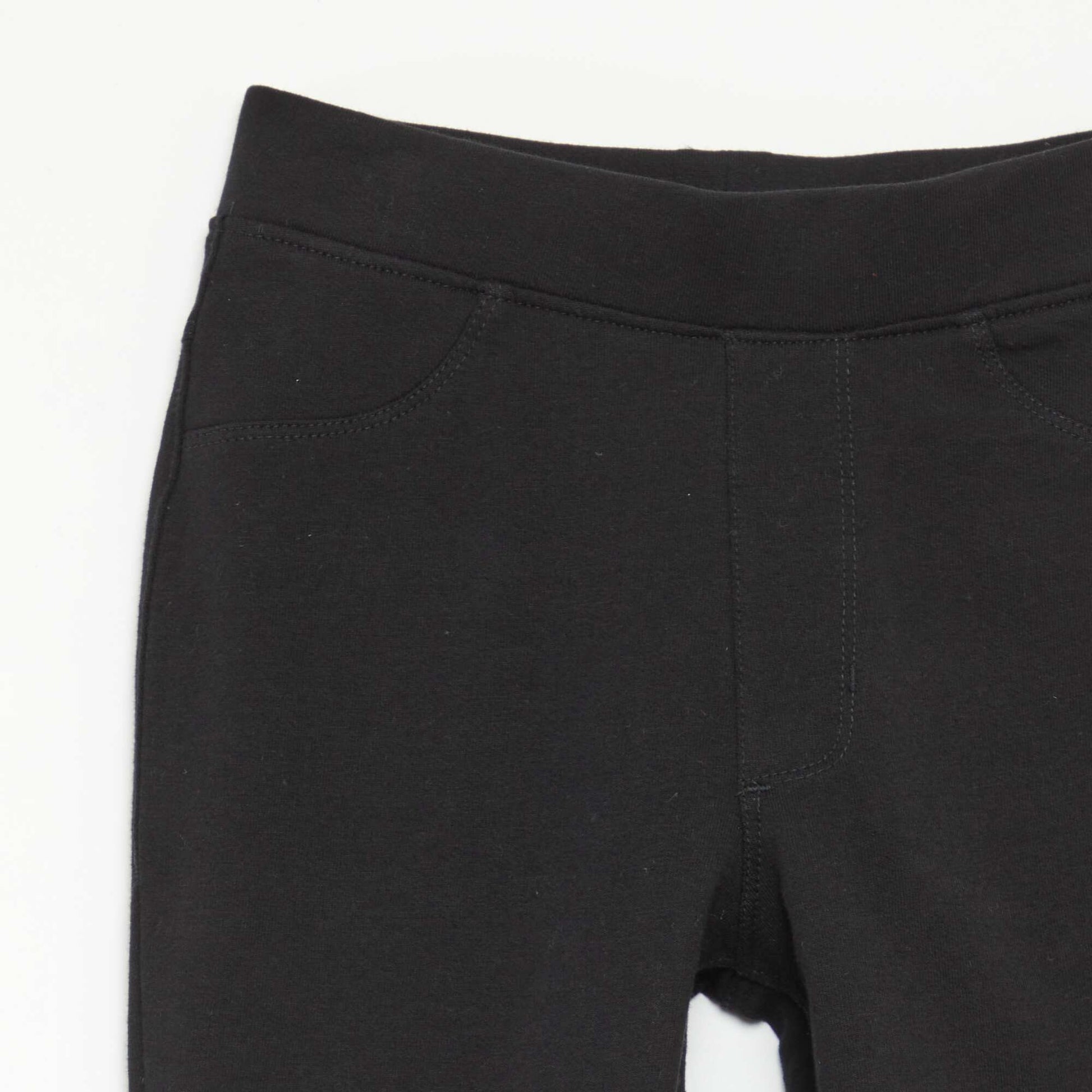 Plain leggings BLACK