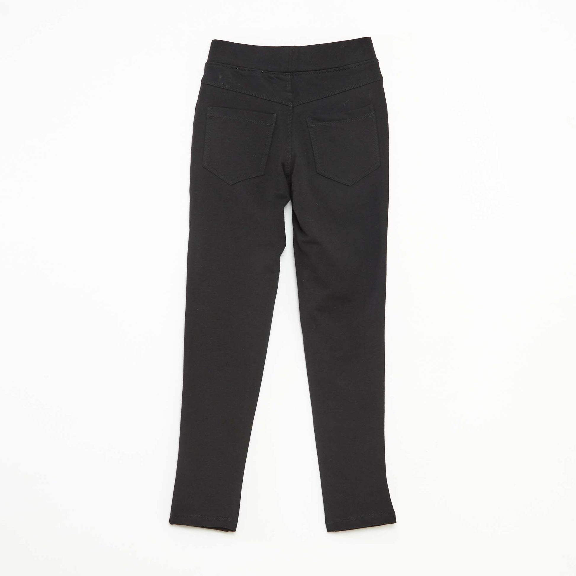 Plain leggings BLACK