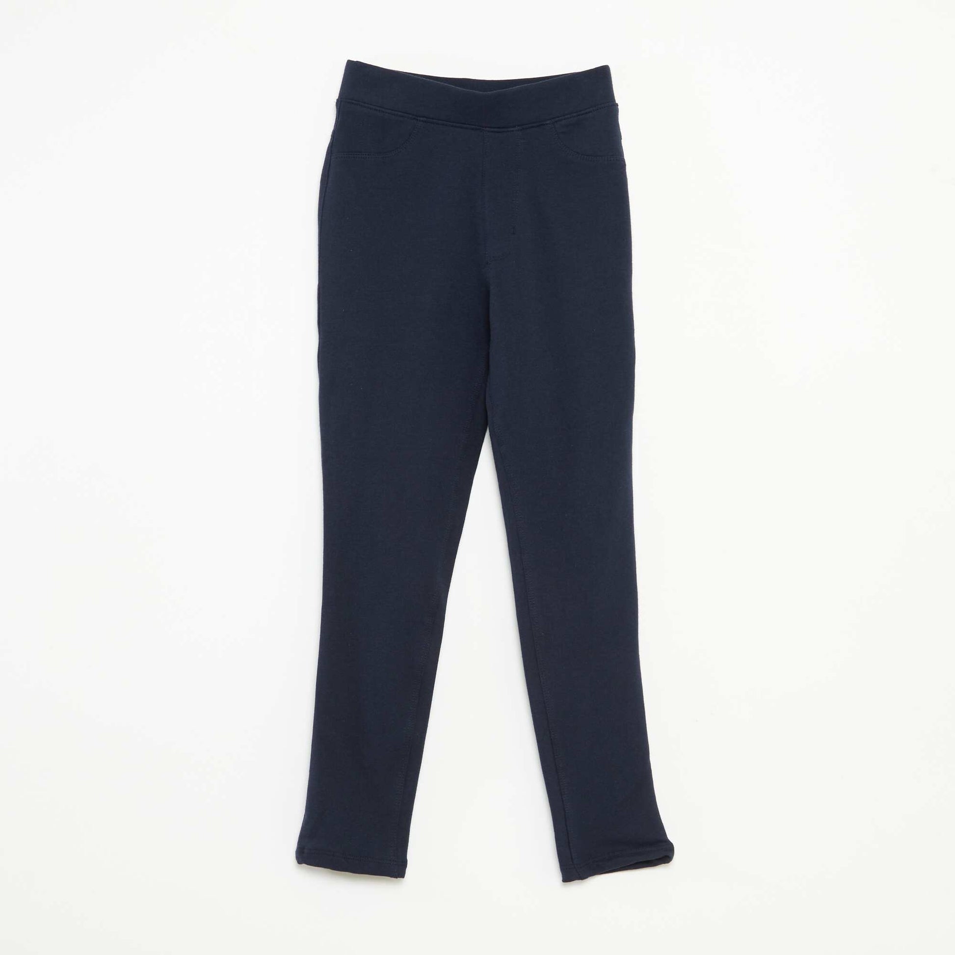 Plain leggings BLUE