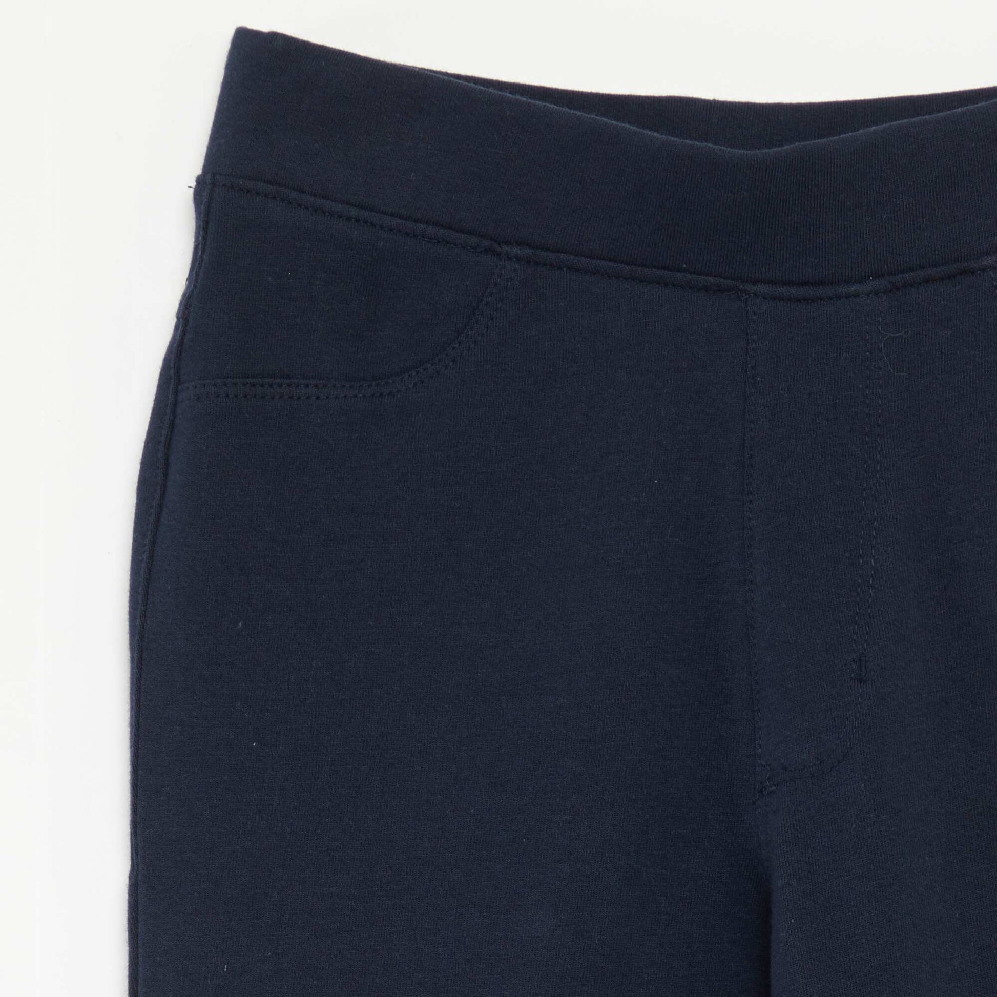 Plain leggings BLUE