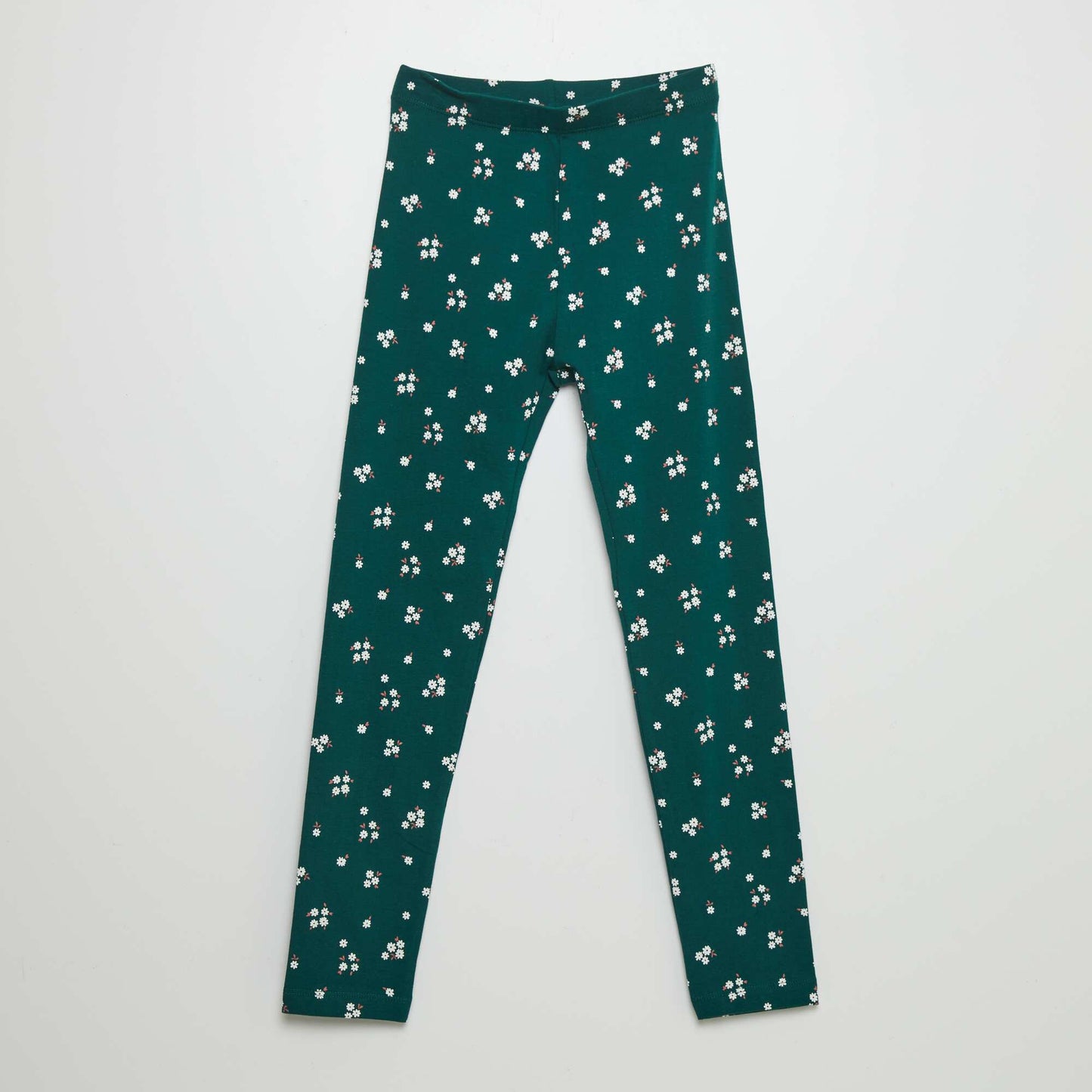 Long printed leggings GREEN