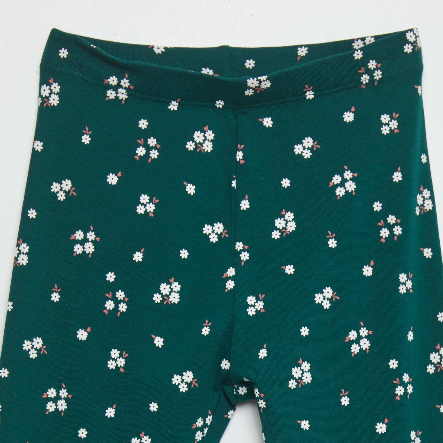 Long printed leggings GREEN