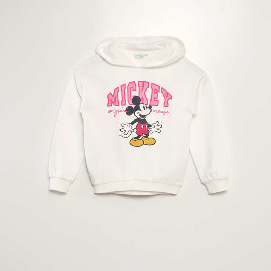 Disney Mickey Mouse hoodie WHITE