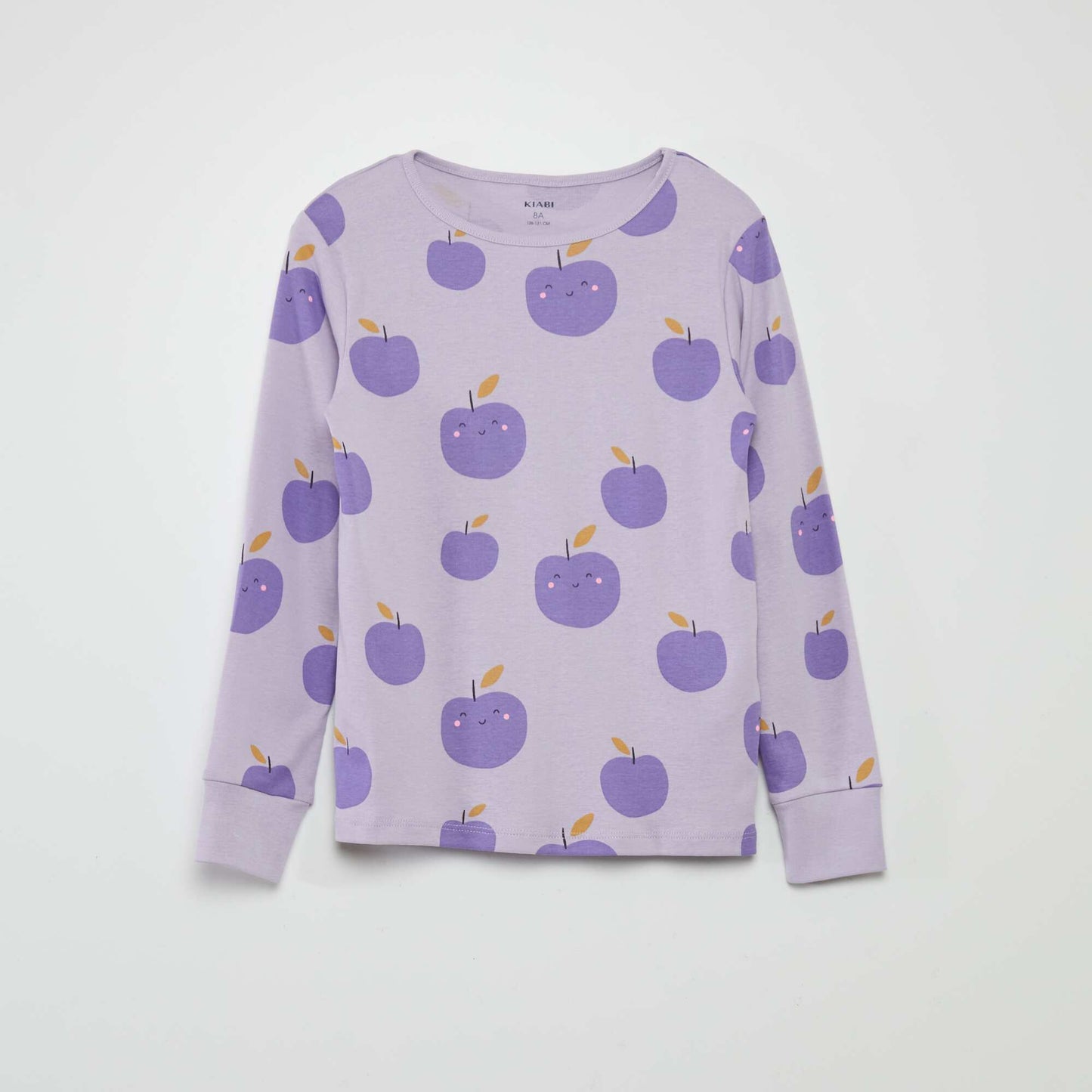 Fantasy Print Pajama Set - 2 Pieces PURPLE