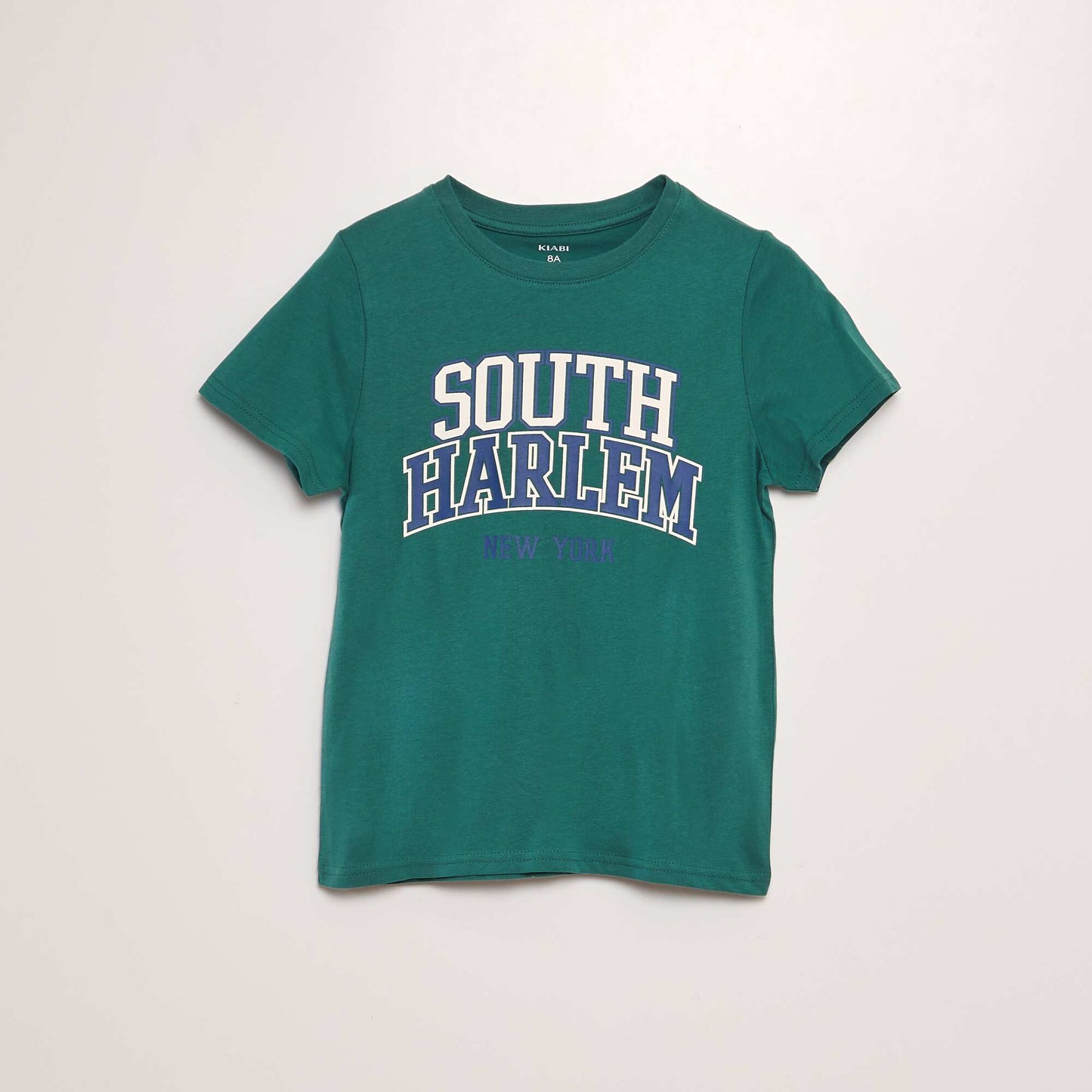 Printed jersey T-shirt GREEN