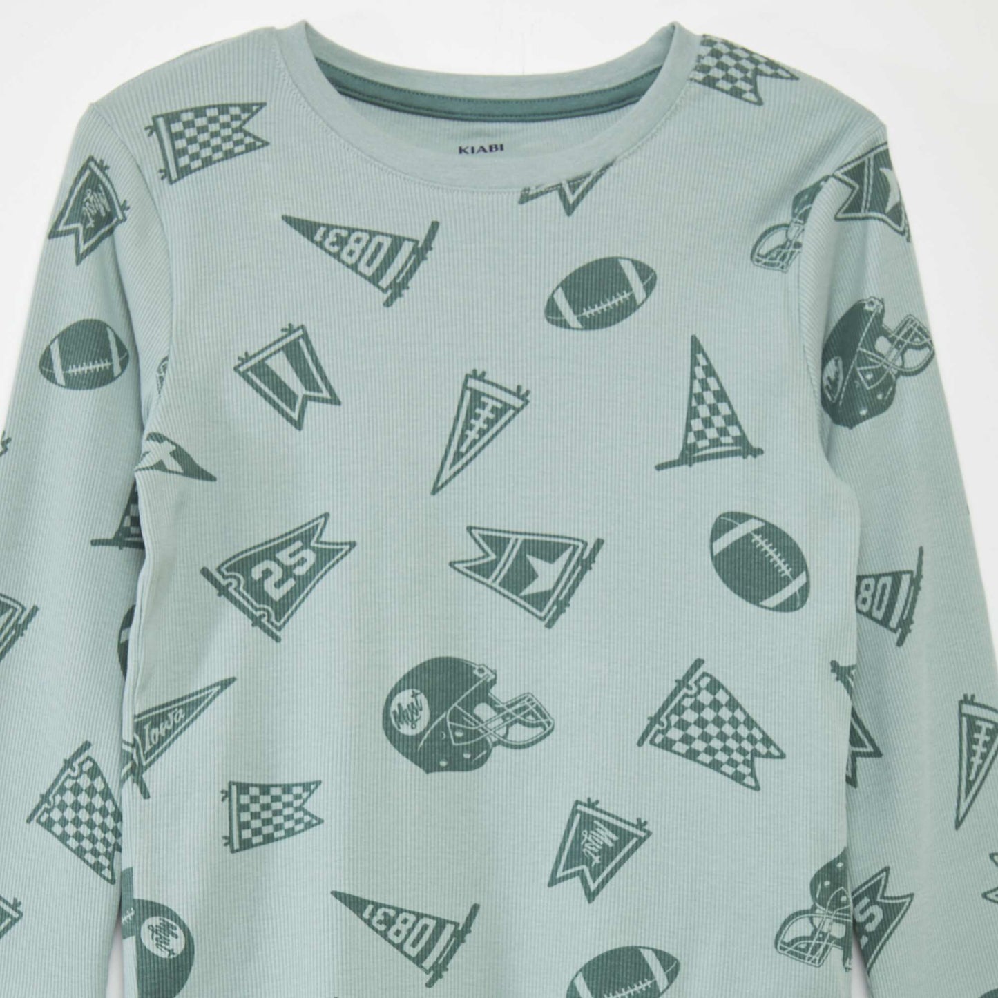 Printed Pajama Set - 2 Piece GREEN