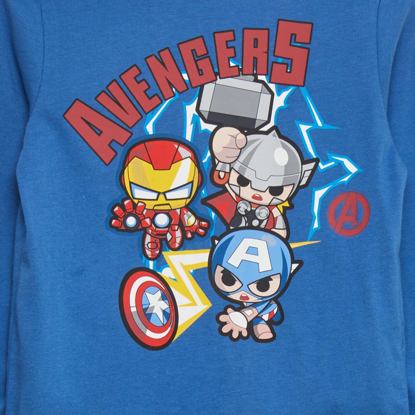 'Avengers' printed pajama set - 2 pieces BLUE