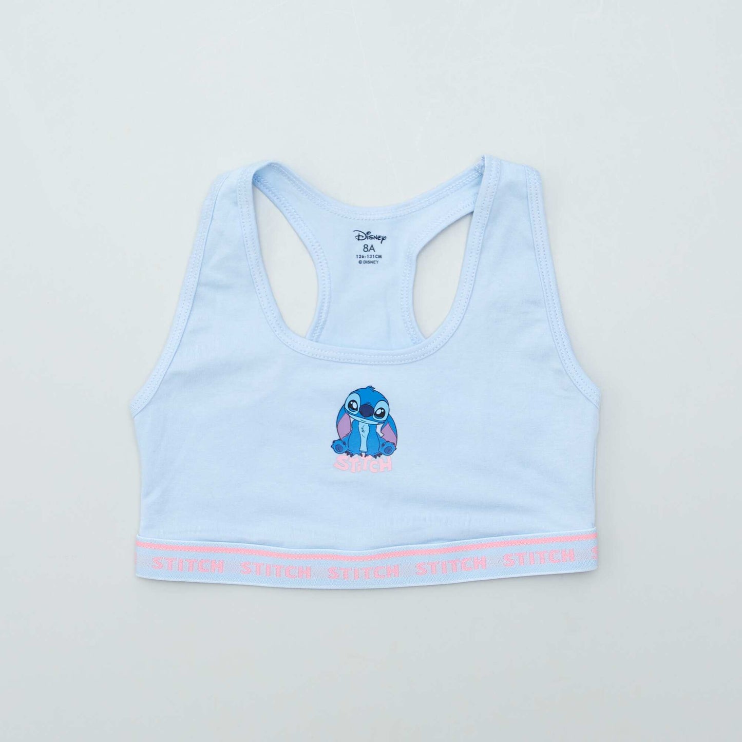 Pack of 2 Stitch crop tops BLUE