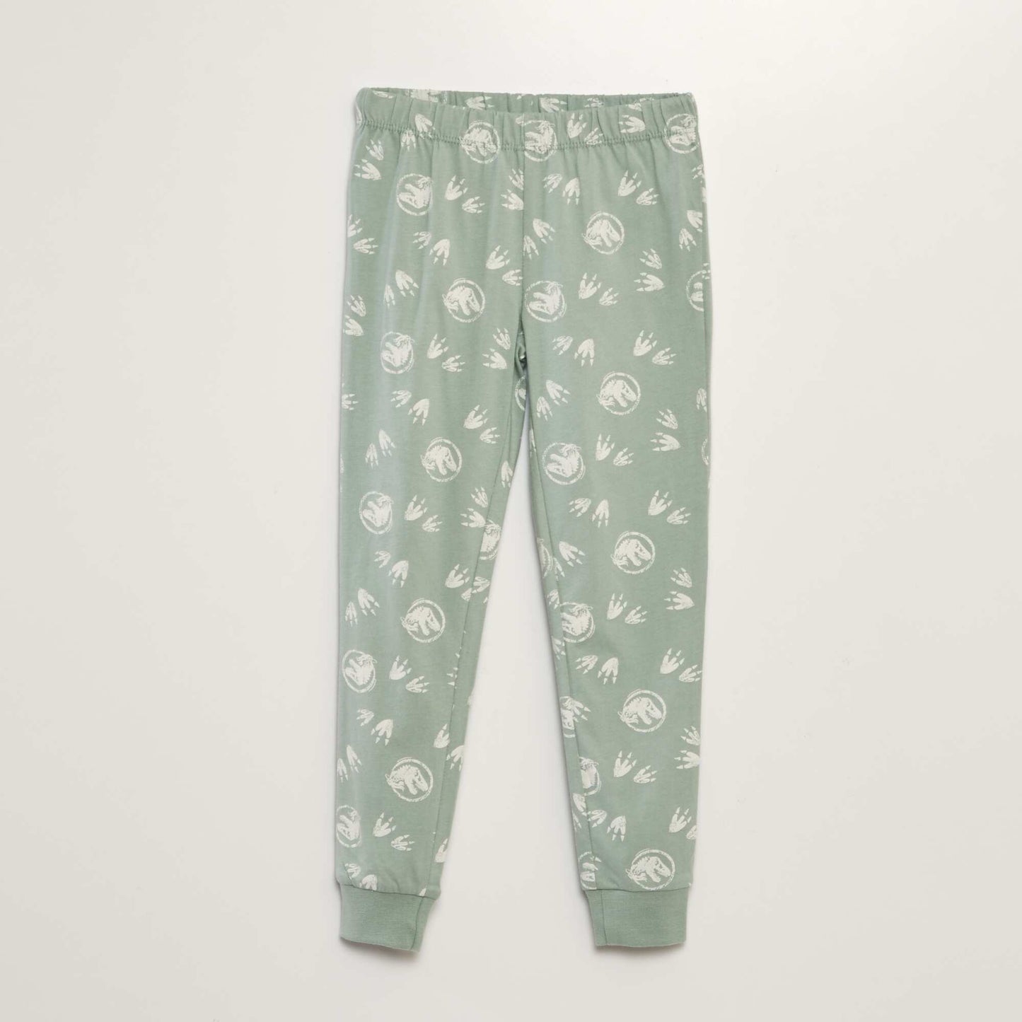 Two-piece 'Jurassic World' long pyjamas GREEN