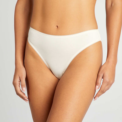 Pack of 3 cotton briefs BEIGE