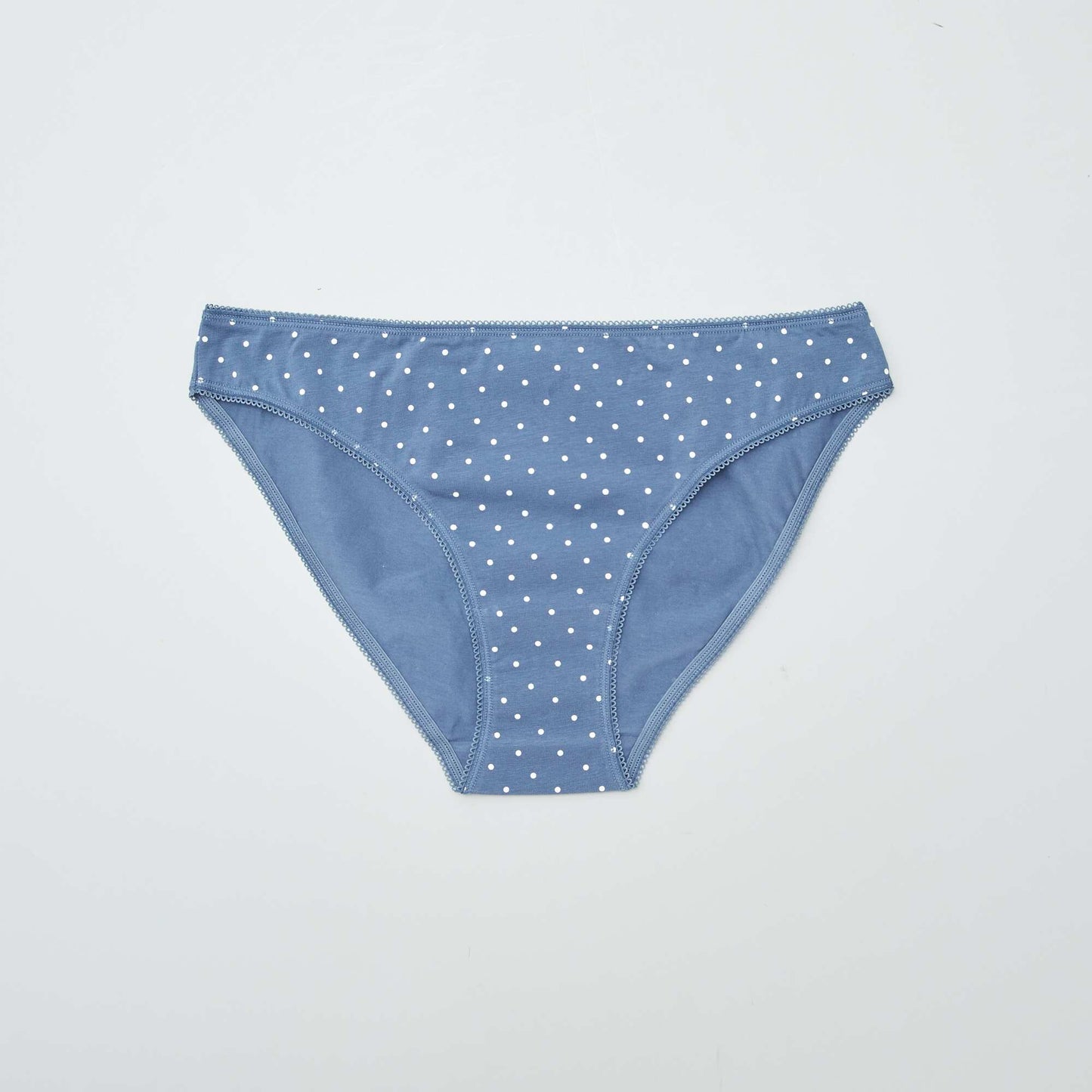 مجموعة من 3 سراويل قطنية باللون الأزرق