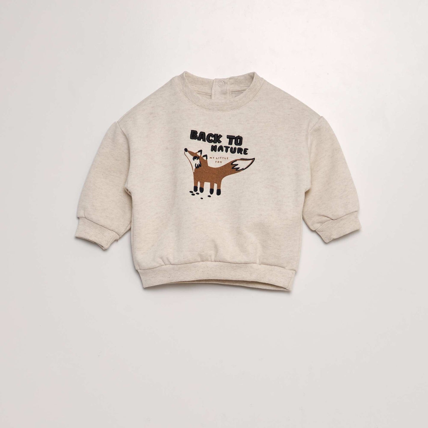 Animal sweatshirt BEIGE