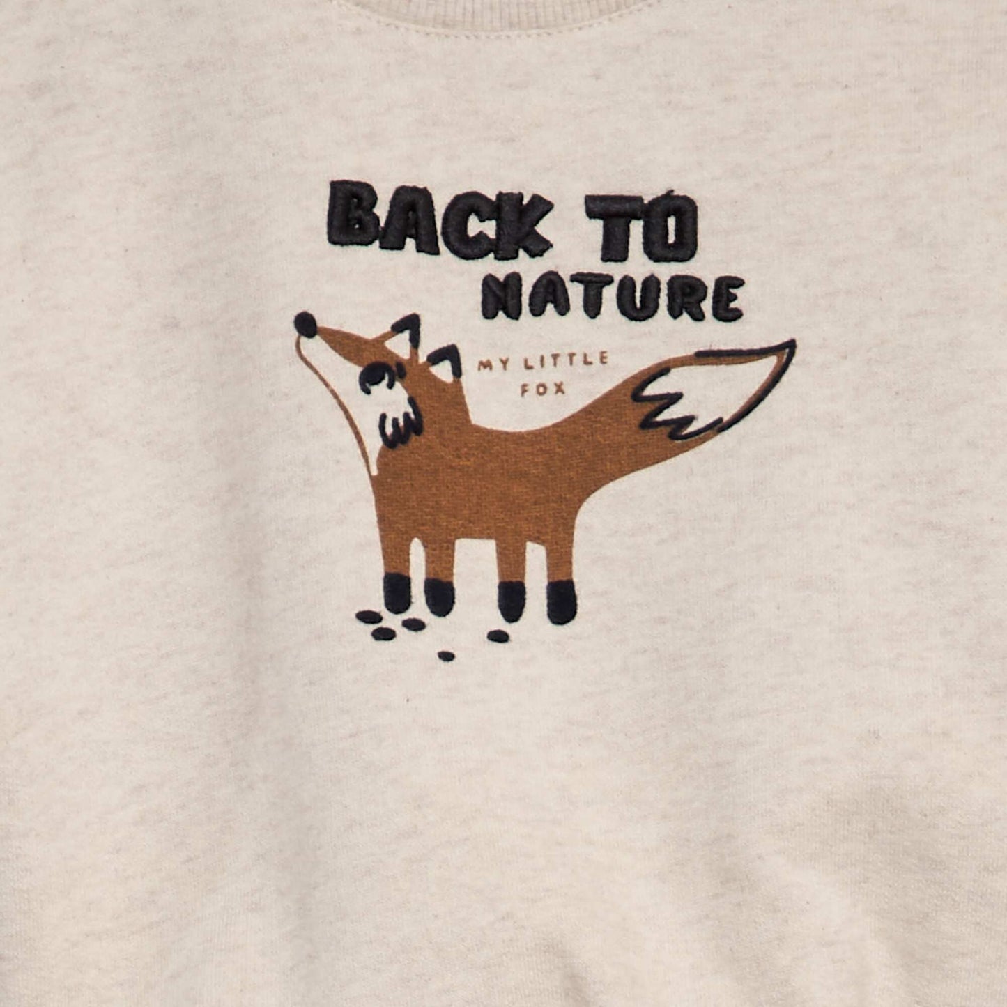 Animal sweatshirt BEIGE