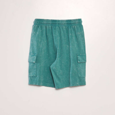 Shorts with side pockets BLUE