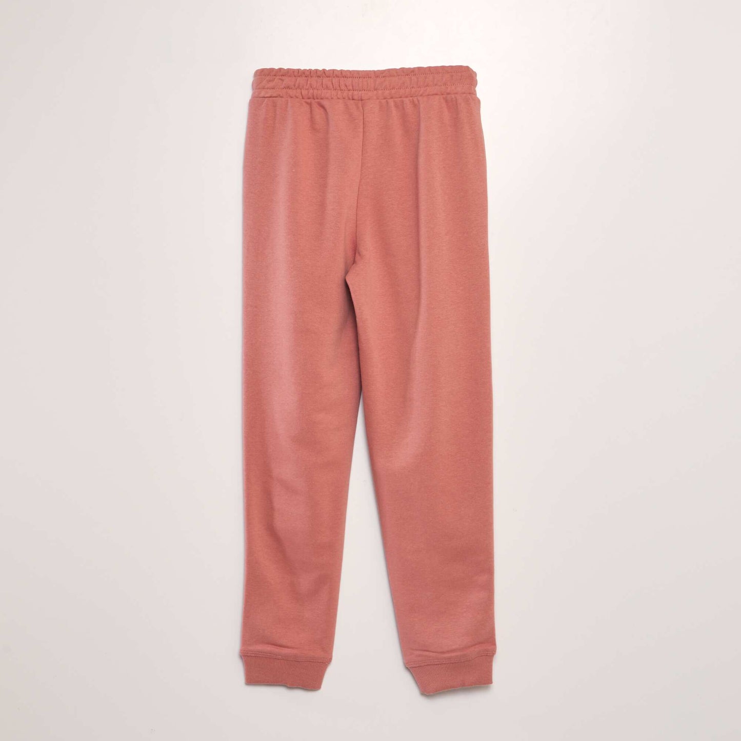 Lightweight sweatshirt fabric joggers PINK