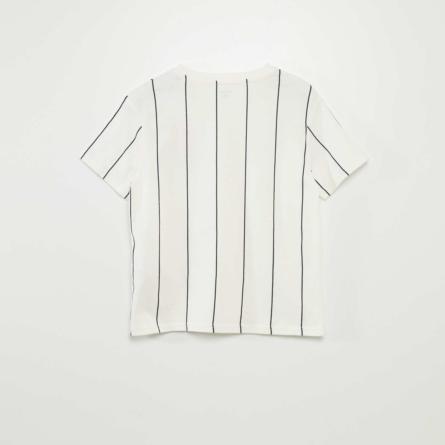 Short-sleeved baseball-style T-shirt BEIGE