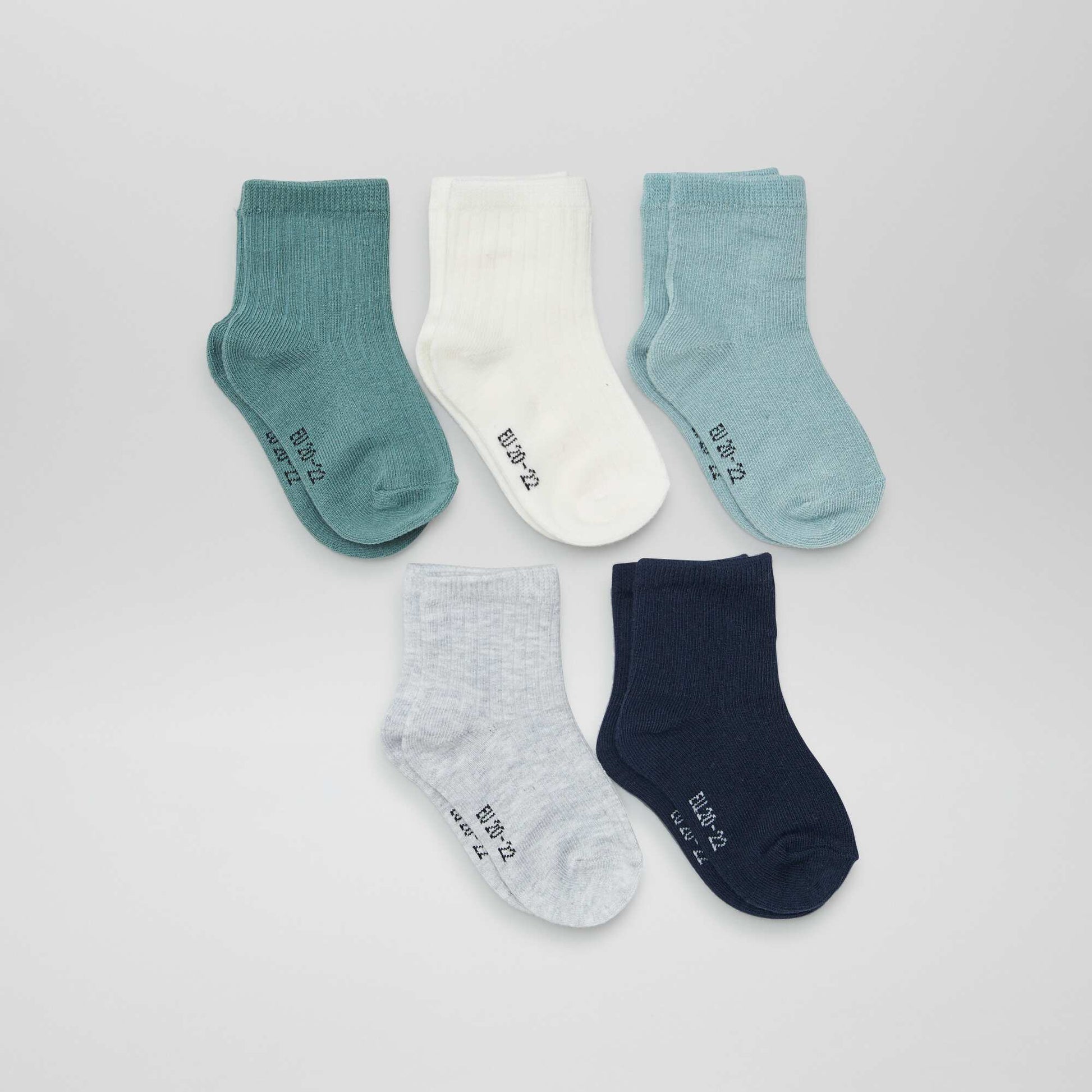 3-Pack of Newborn Socks GREY