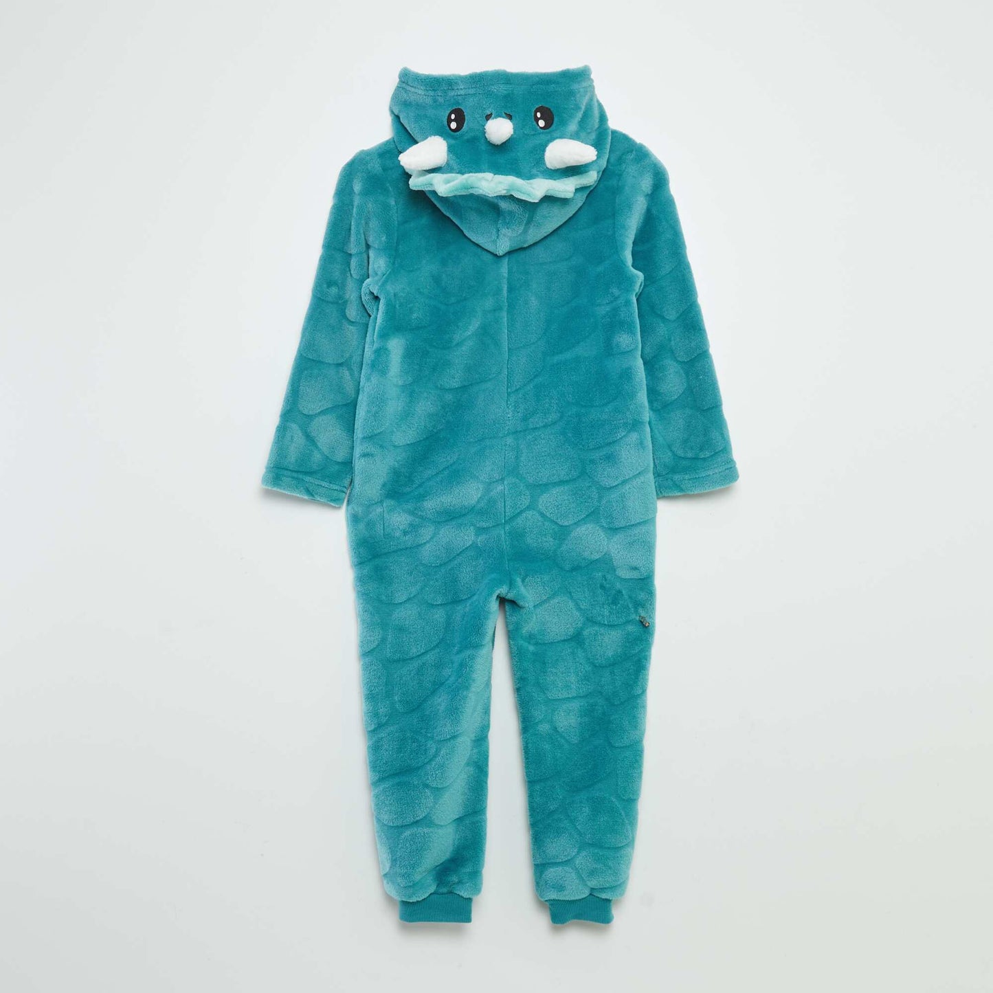 Dinosaur fleece sleep onesie BLUE