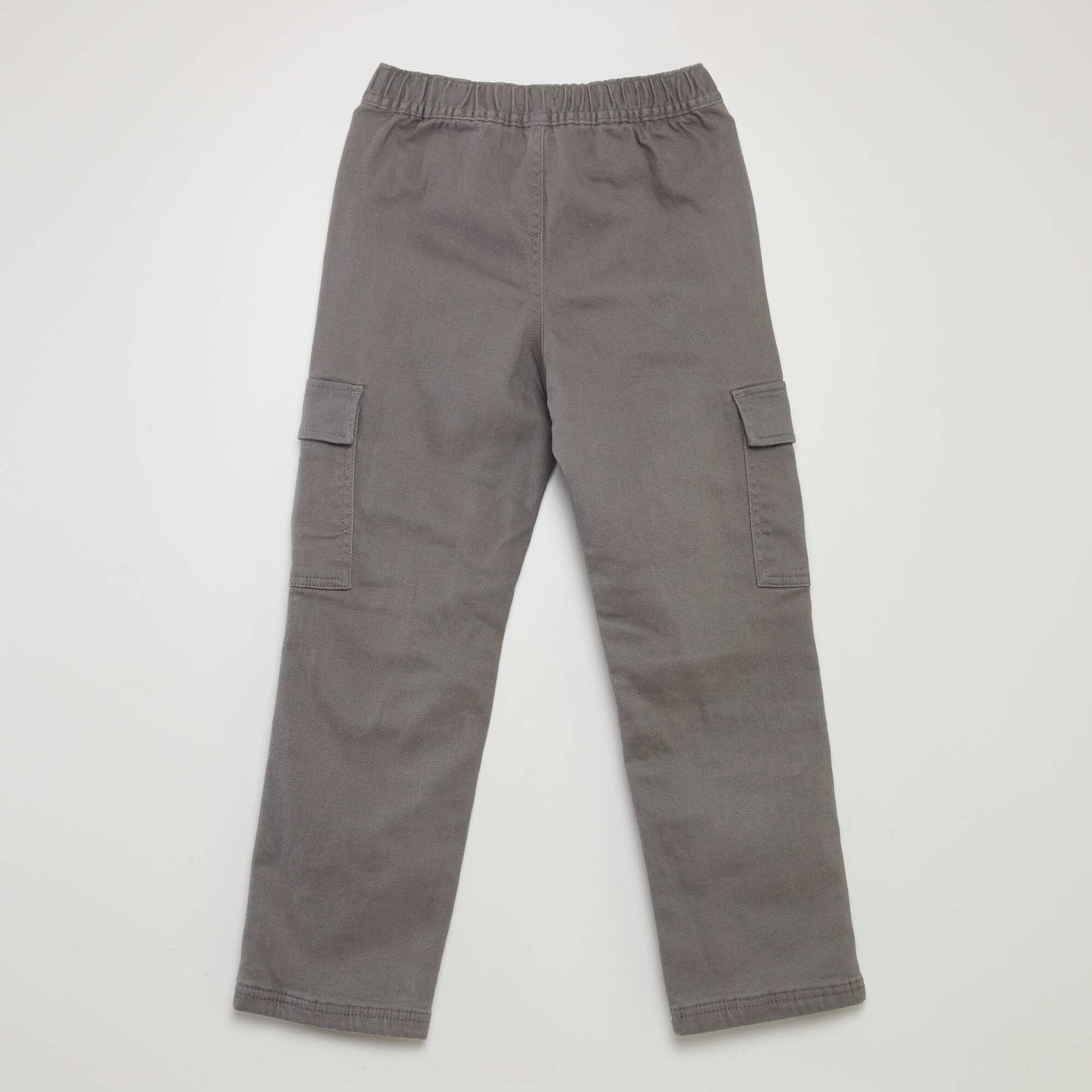 Lined multi-pocket trousers GREY