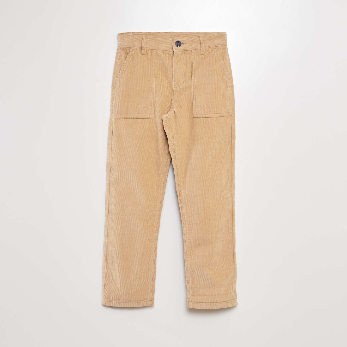 Corduroy trousers BEIGE