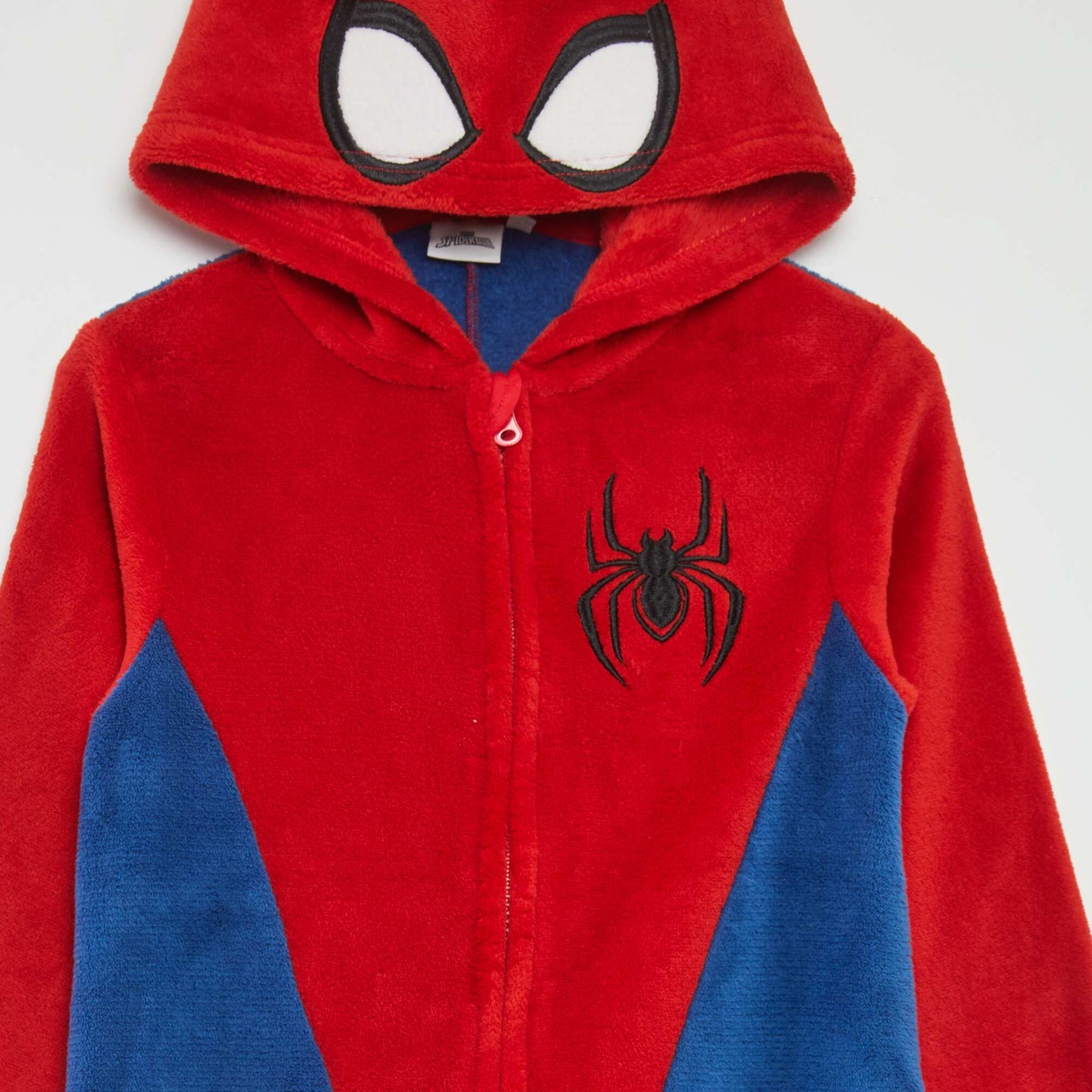 'Spiderman' fleece sleep onesie RED