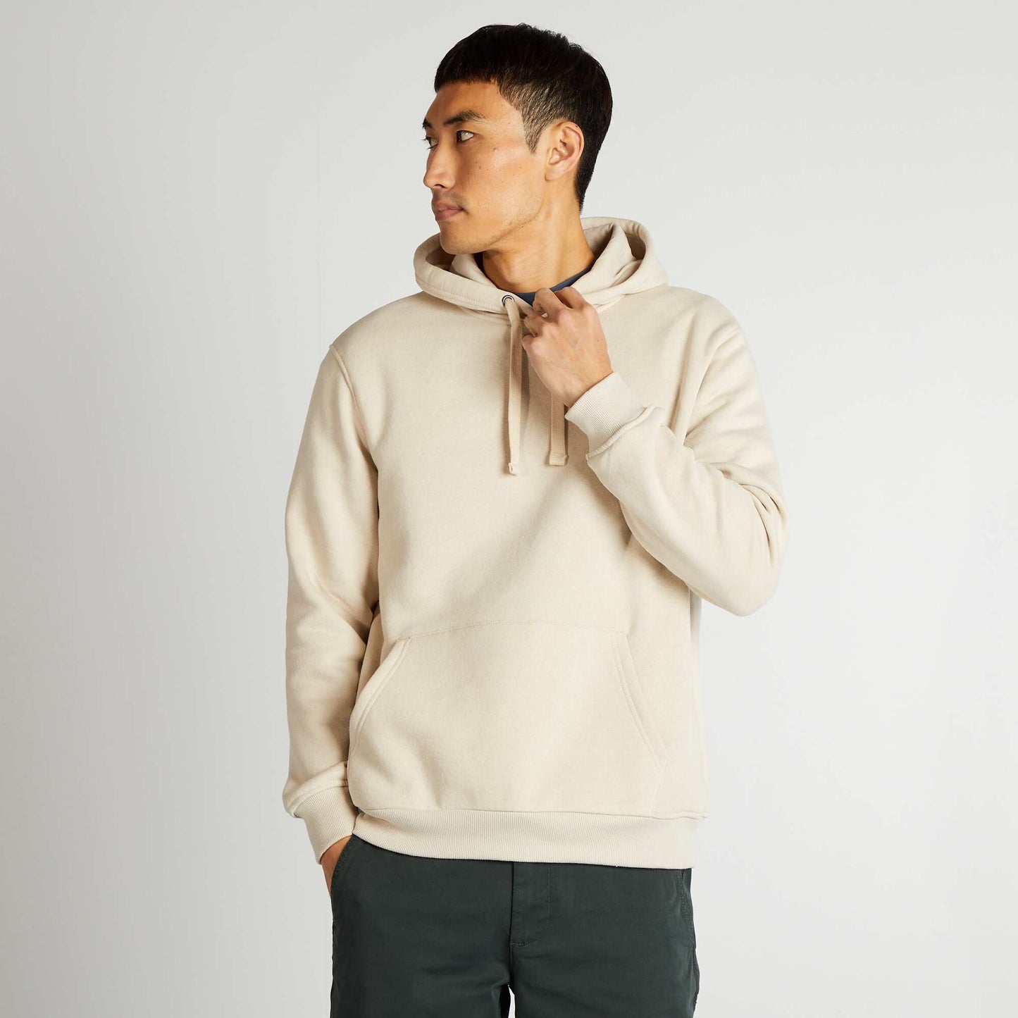 Plain hoodie GREY