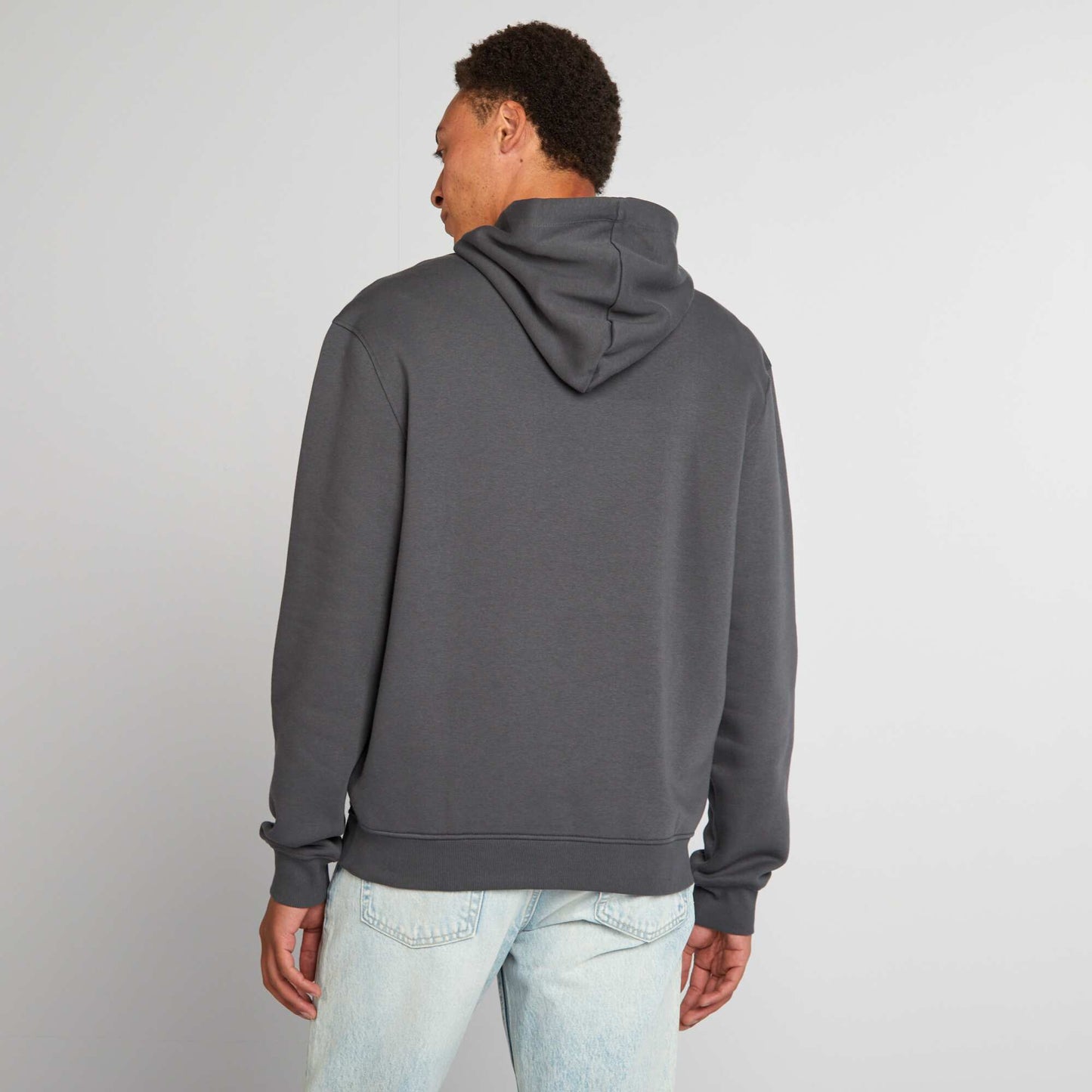 Plain hoodie GREY