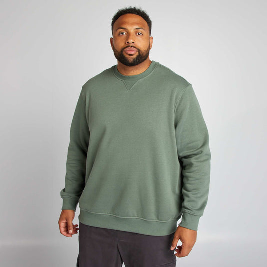 Plain sweatshirt GREEN