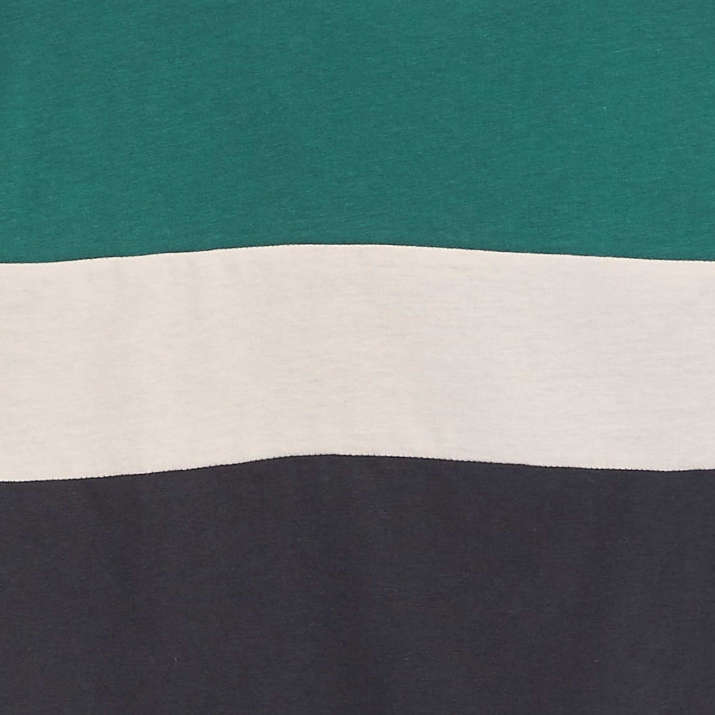 Colour block jersey T-shirt GREEN