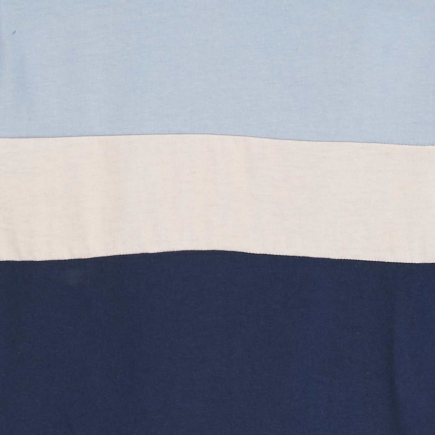 Colour block jersey T-shirt BLUE