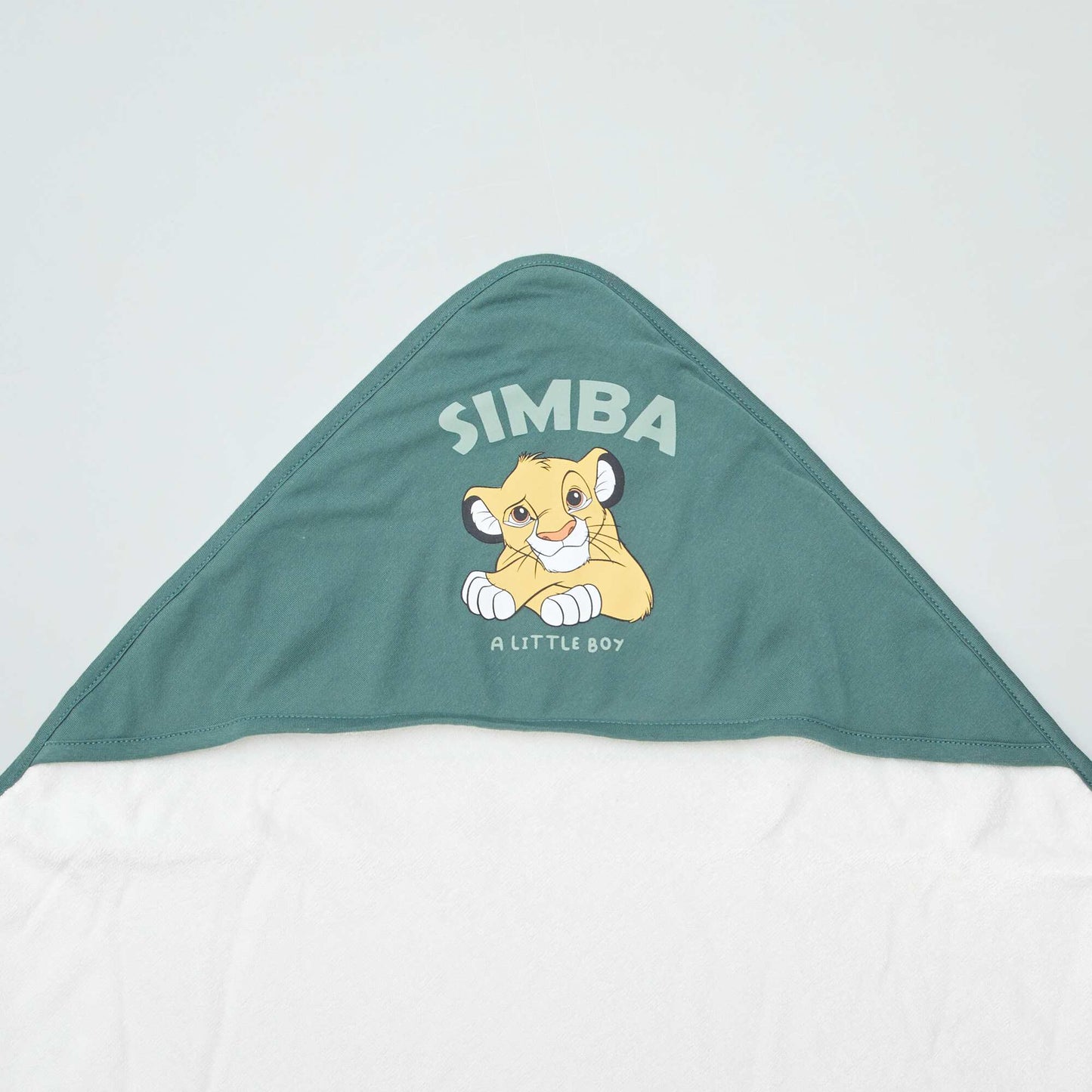 Disney hooded bath towel GREEN