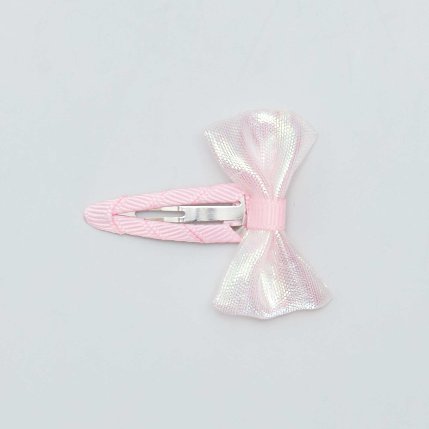 Pack of 4 hair clips with bows PINK