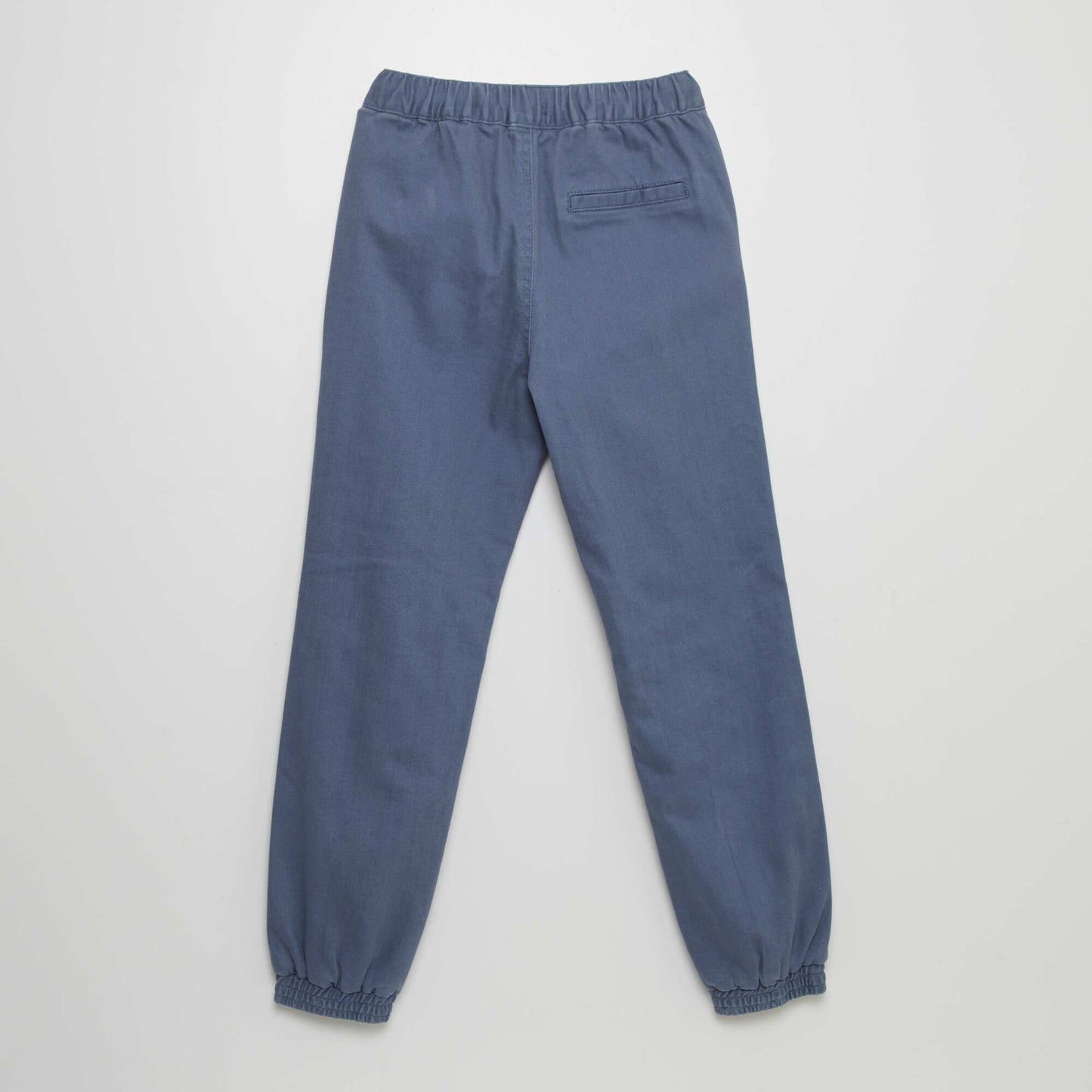 Lined straight-leg joggers BLUE