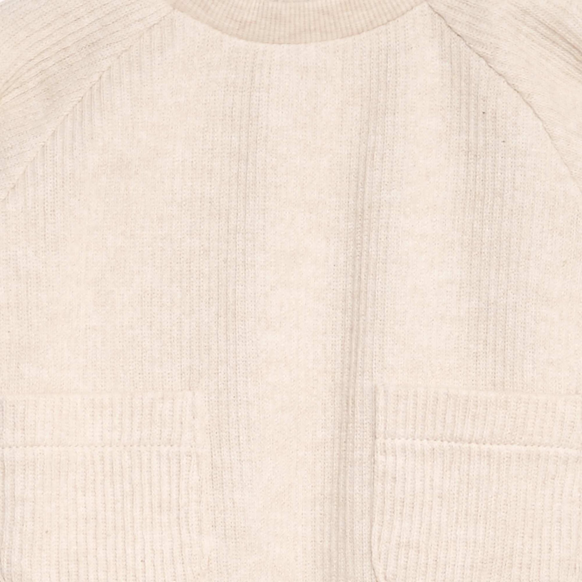 Ribbed knit set - 2-piece set BEIGE