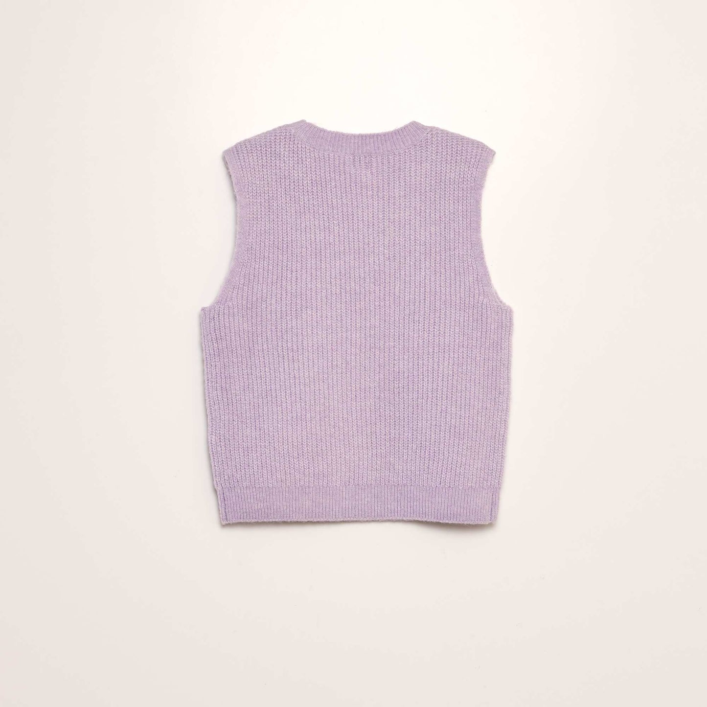 Knit tank top PURPLE