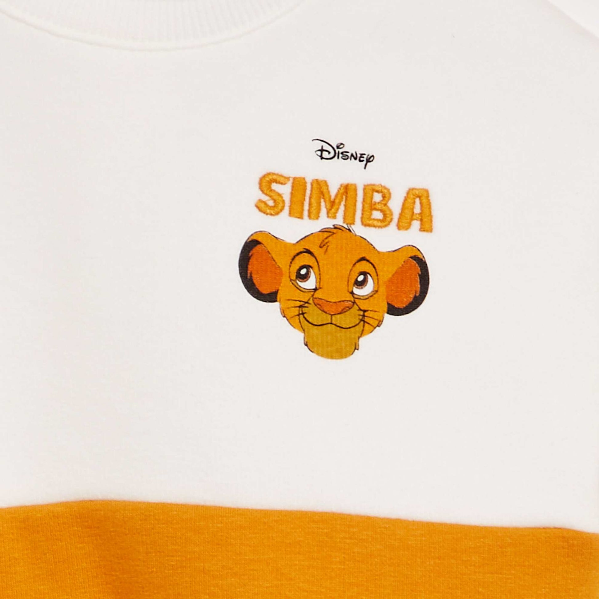 Disney Simba sweatshirt YELLOW