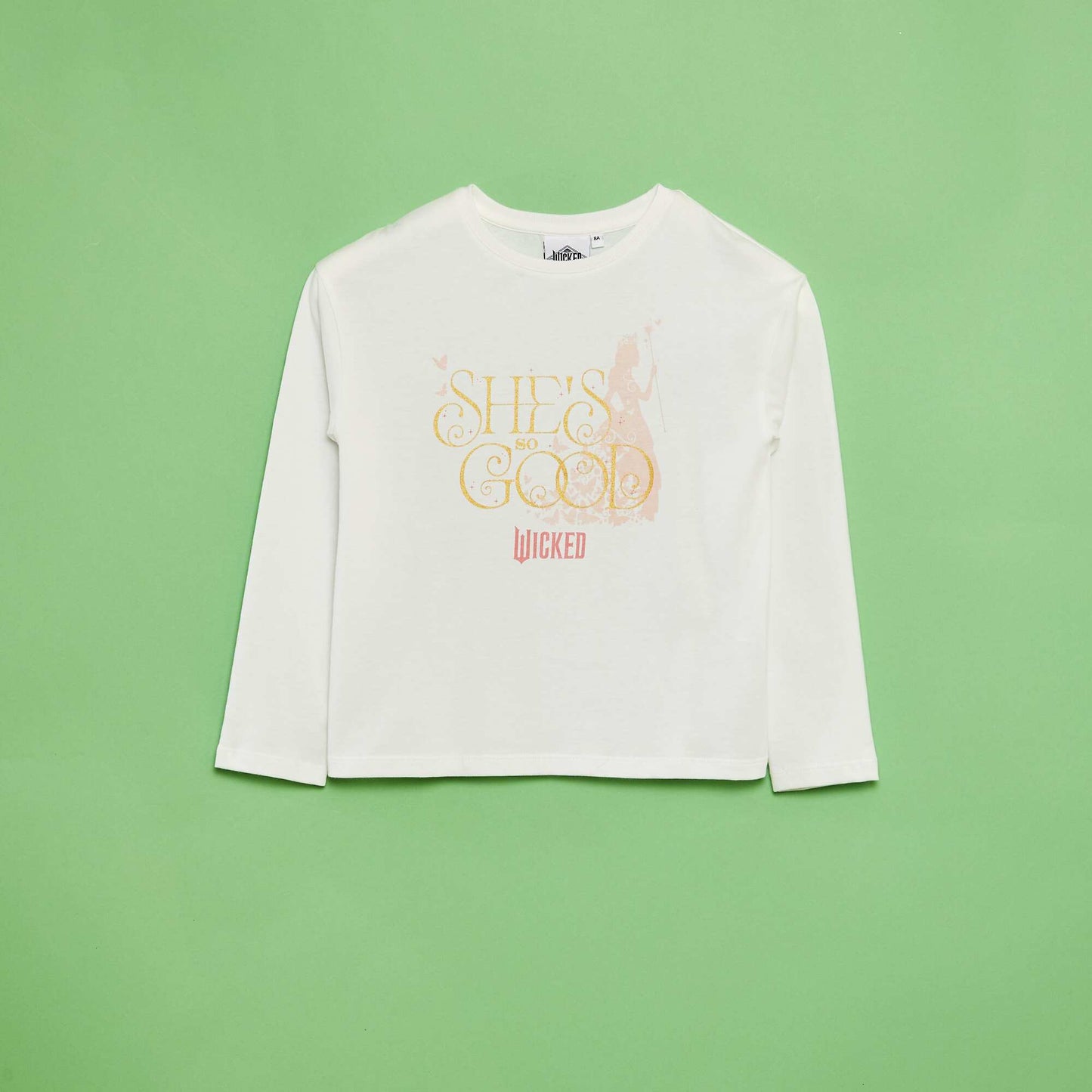 'Wicked' printed T-shirt WHITE