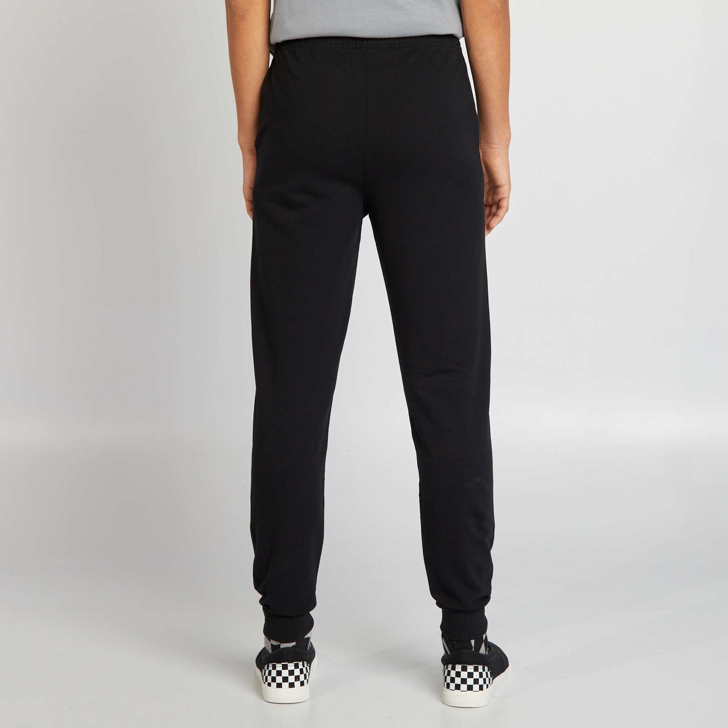 Plain joggers black