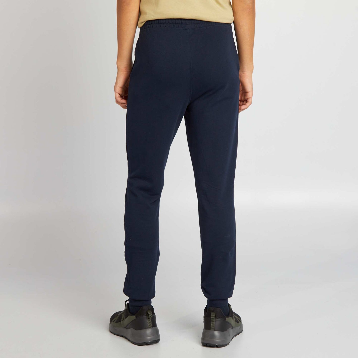 Plain joggers blue