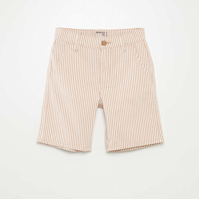 Chino Bermuda shorts WHITE