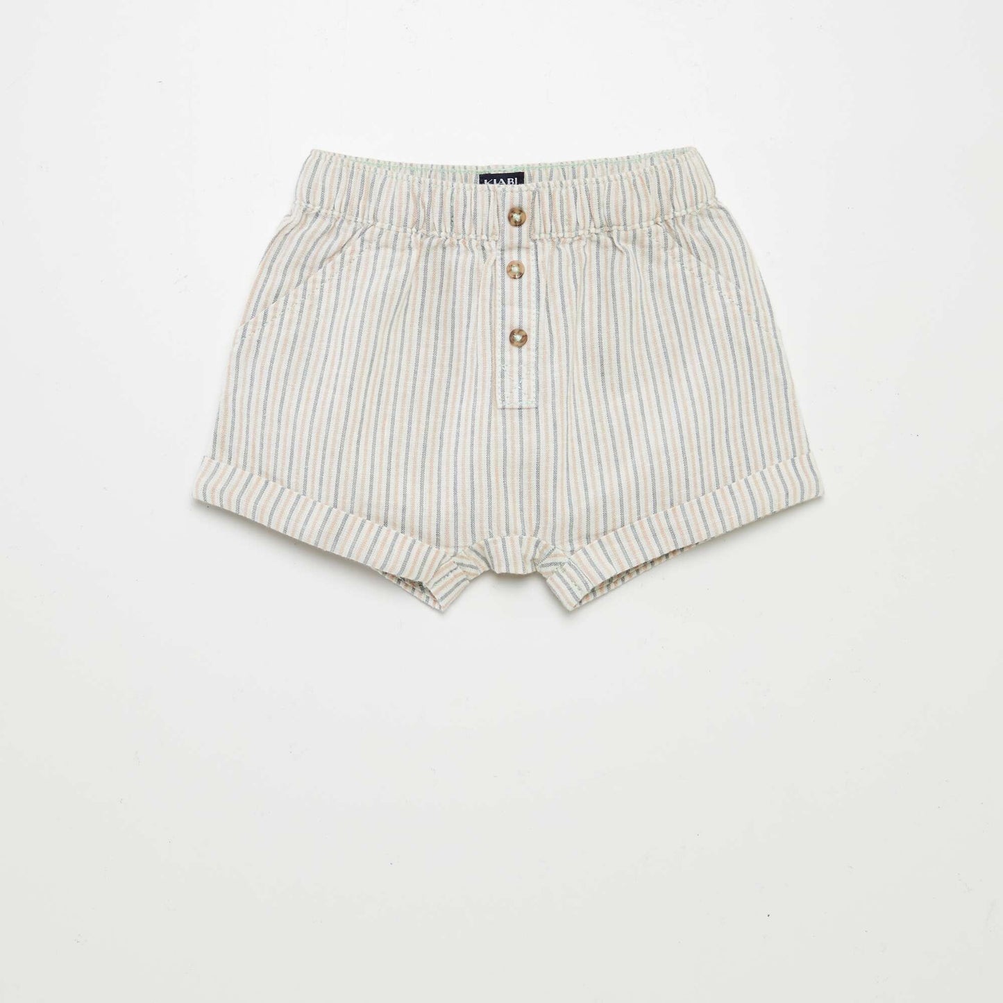 Linen blend outfit - 2-piece set WHITE
