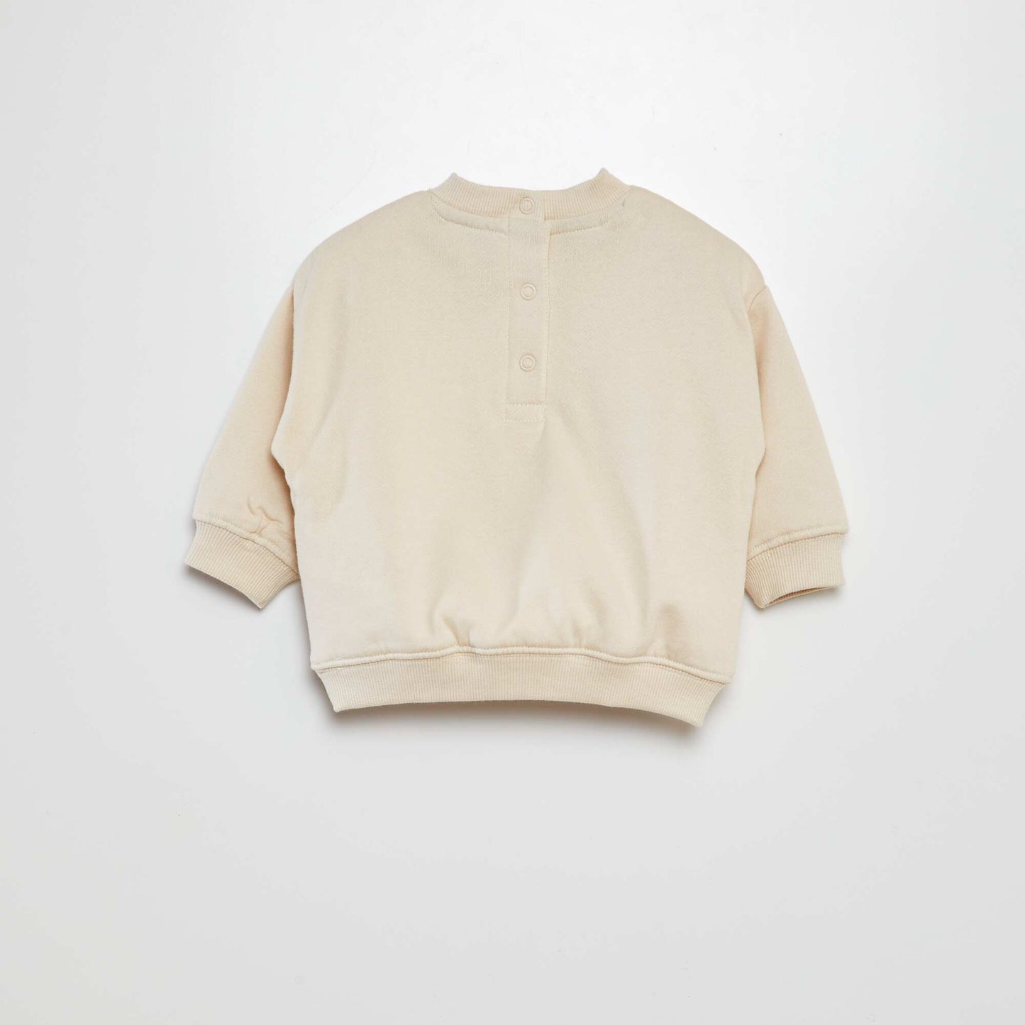 'Disney' 'Mickey and friends' sweater with textured print WHITE