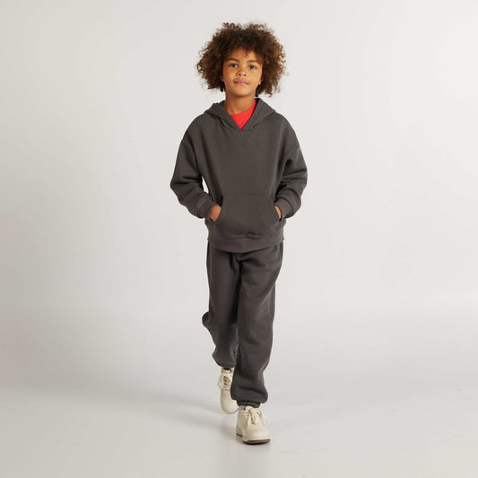 Plain hoodie GREY