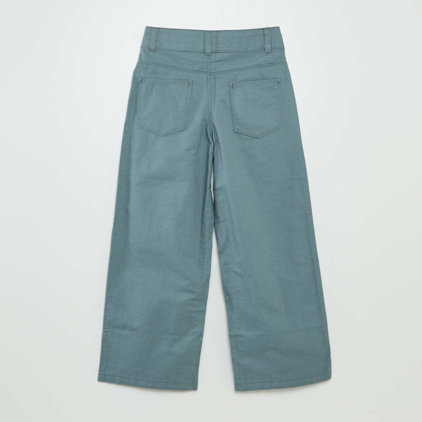 Wide-leg chinos BLUE