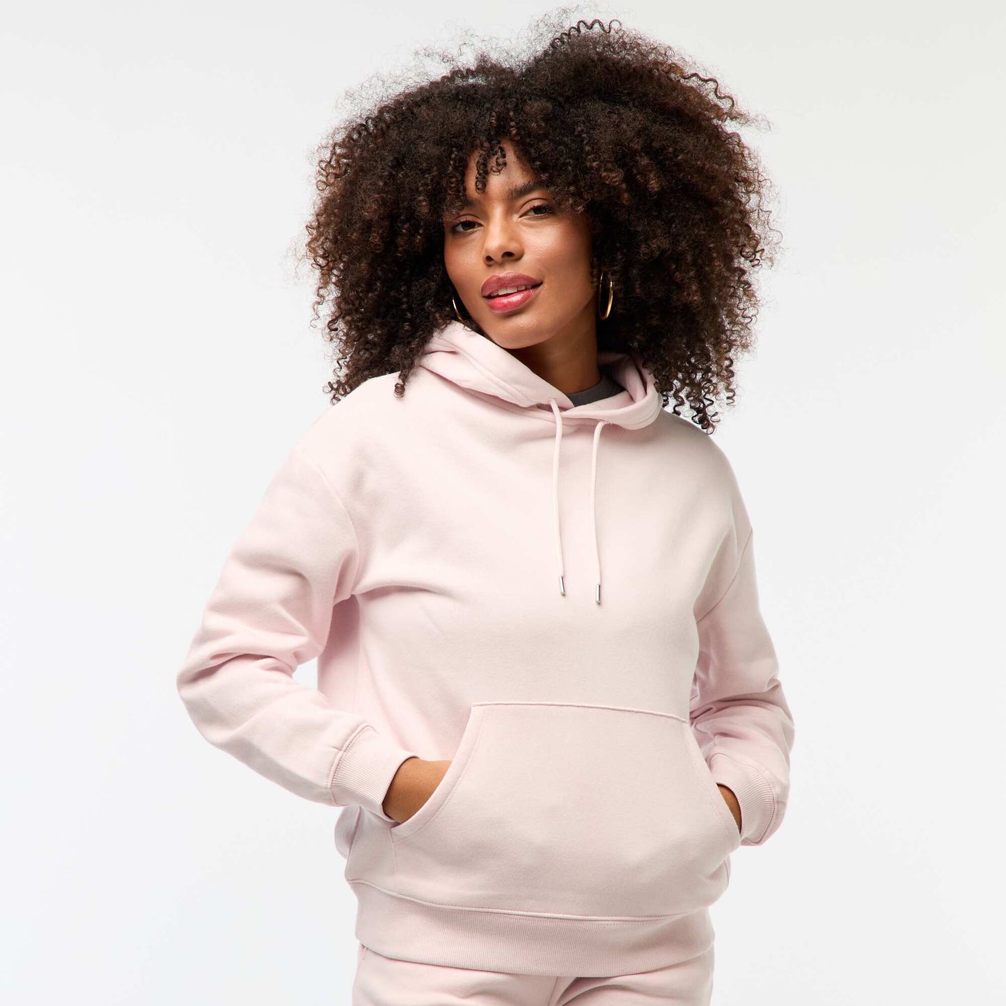 Plain hoodie PINK