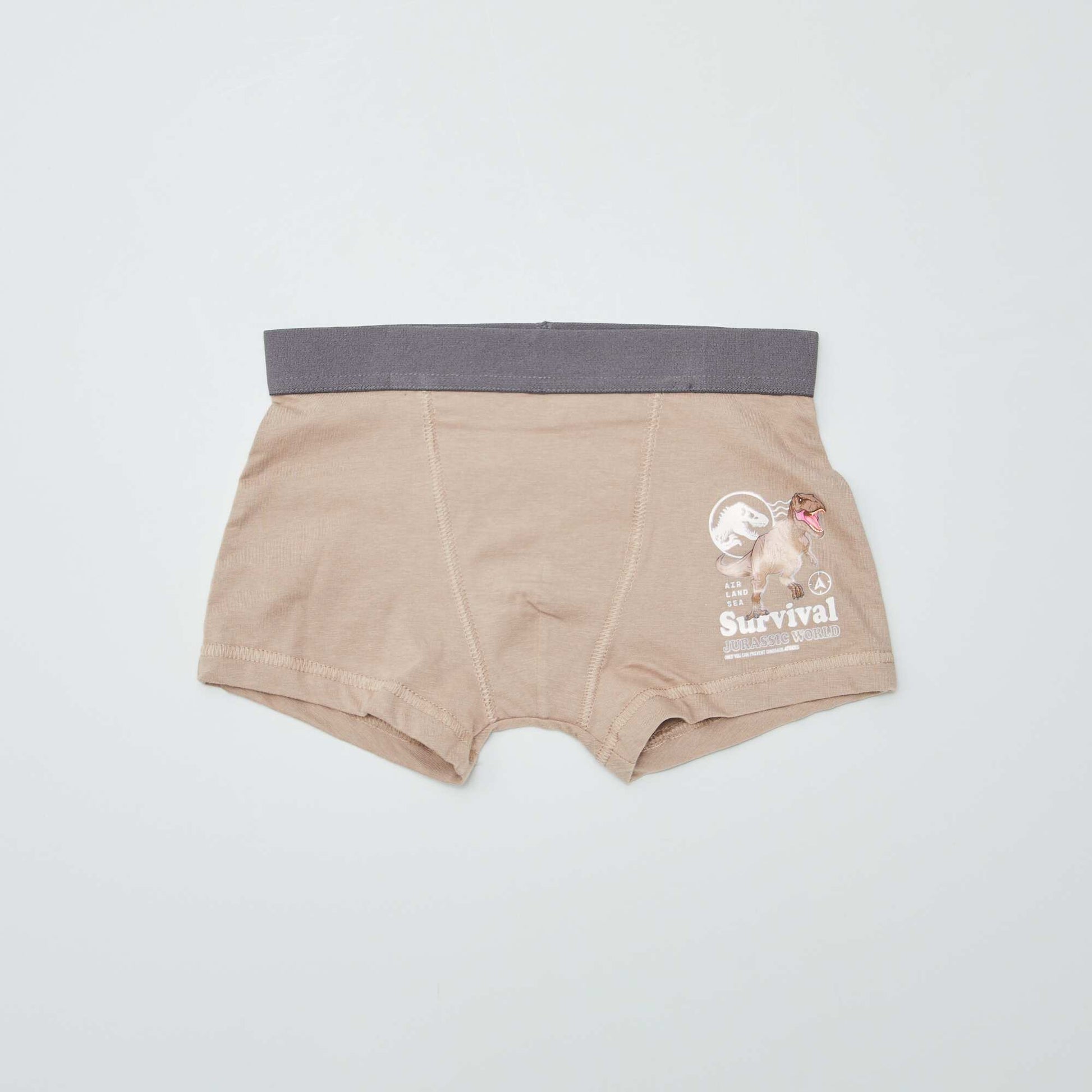 Pack of 2 Jurassic World boxer shorts BEIGE